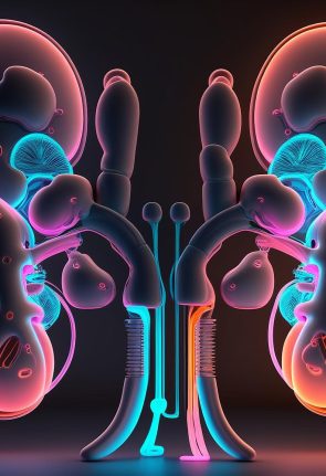 human-body-organ-kidneys-neon-illustration-image-ai-generated-art